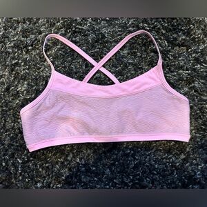 Ivivva Pink Crisscross Bralette